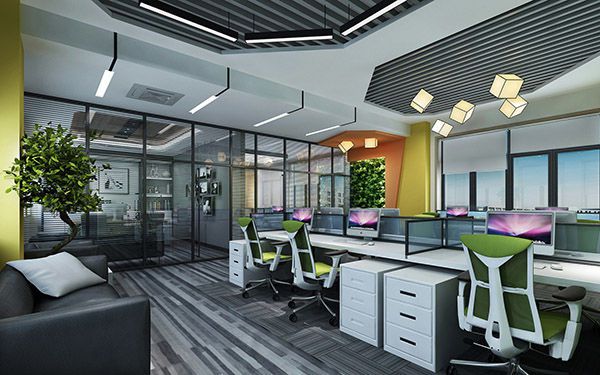 合肥800平办公室布局设计