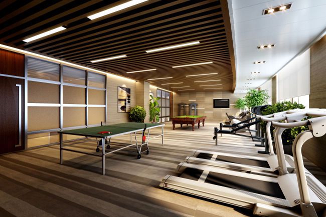 合肥办公室装修健身房设计怎么设计规划