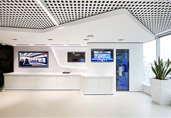 合肥科技公司展厅装修设计，以科技产品为主角的展示空间