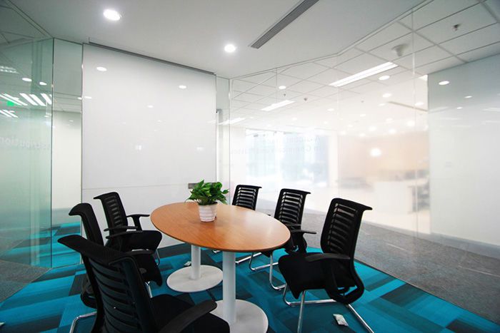 1200平米办公楼现代风格会议室装修效果