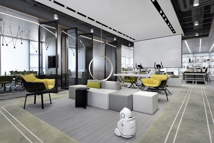 300平方办公室装修设计案例效果图,300平米办公室如何设计