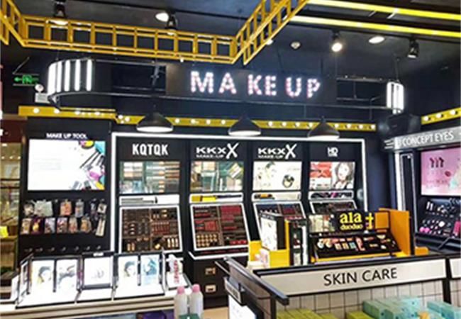 合肥化妆品店装修打造精致女人的购物空间