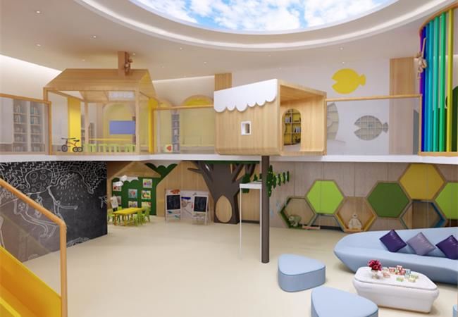 提升形象，合肥幼儿园装修要兼顾功能性和美观性
