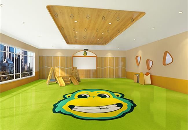 合肥幼儿园培训学校装修 舒适幽美童趣的环境