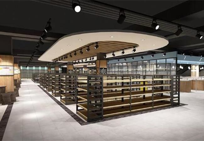 高品质的合肥超市装修设计改造