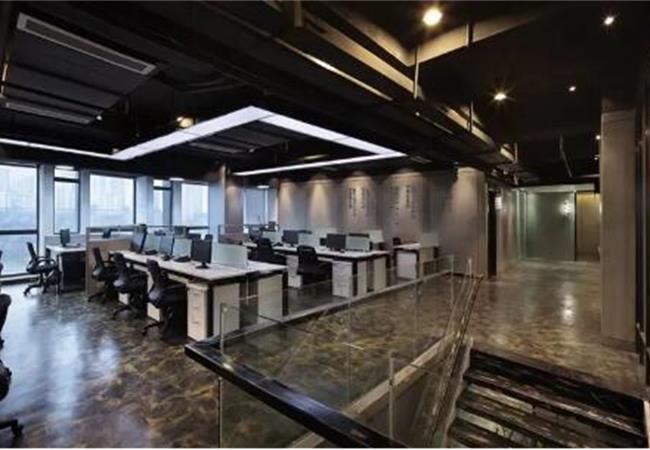 现代化工业风式合肥办公室装修空间逐渐被人认同