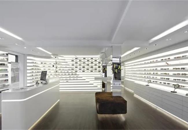 简约大气|充满设计感的合肥眼镜店装修