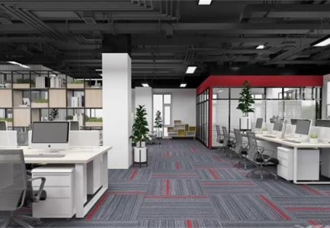 轻松优雅之合肥办公室空间装修设计