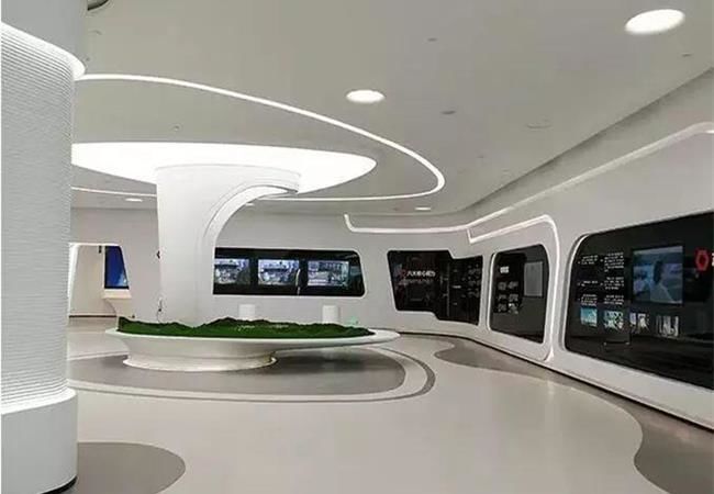 “科技+创意''打造一个高科技的合肥展厅空间装修
