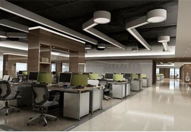 600平方的简约式合肥办公室空间装修