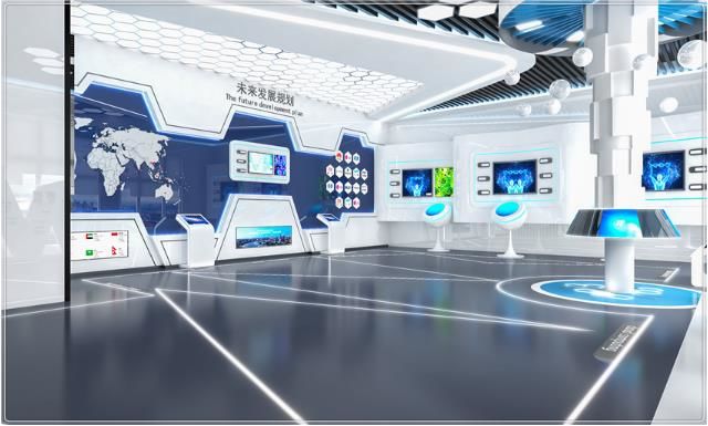 合肥企业展厅装修设计