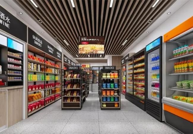 卓创为合肥超市装修，提高完整的空间设计方案
