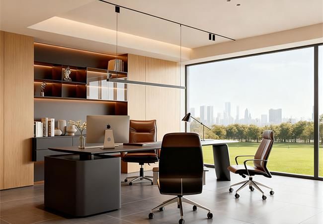 合肥办公室装修设计：让空间懂工作，让色彩暖心境