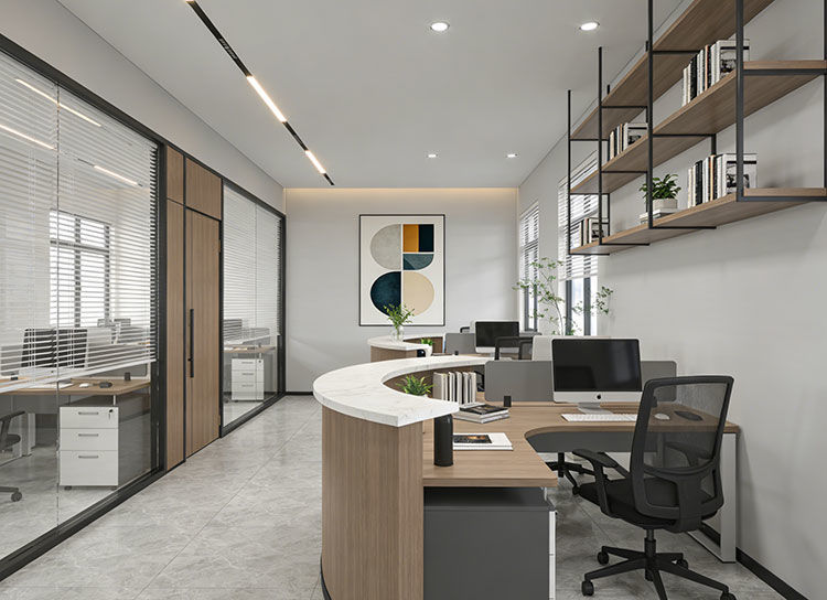 设计办公室装修效果图